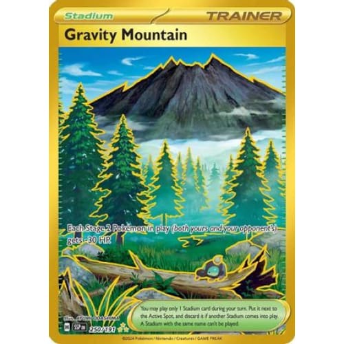 Gravity Mountain - 250/191 (250) Hyper Rare Holofoil