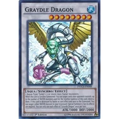 Graydle Dragon (DOCS-EN048) Super Rare 1st Edition - Single