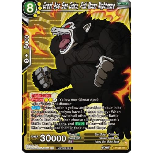 Great Ape Son Goku Full Moon Nightmare (Promotion Cards)