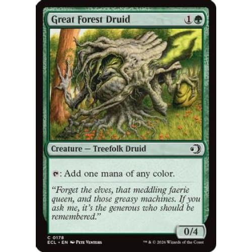 Great Forest Druid (ECL-178) - Single