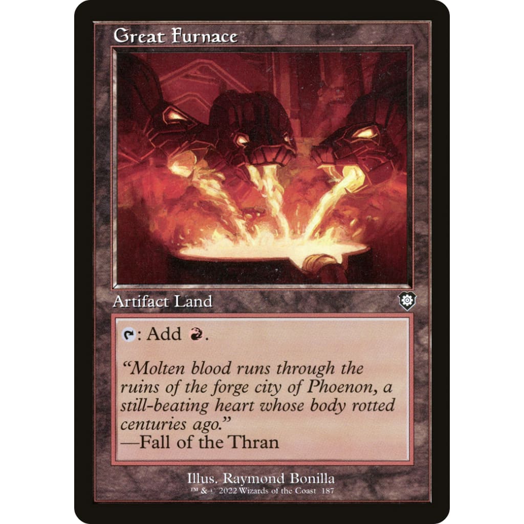 Great Furnace (BRC-187) - Single