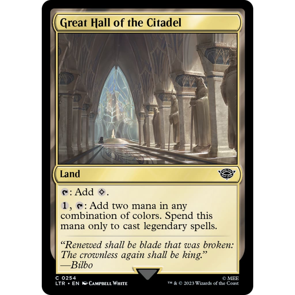 Great Hall of the Citadel (LTR-254) Foil - Single