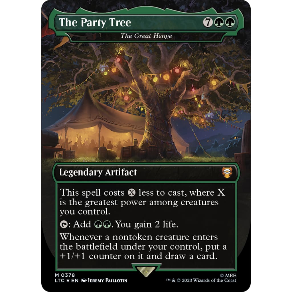 The Great Henge / Party Tree (LTC-378): (borderless)