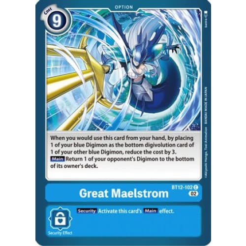 Great Maelstrom - BT12-102 - Common - Single