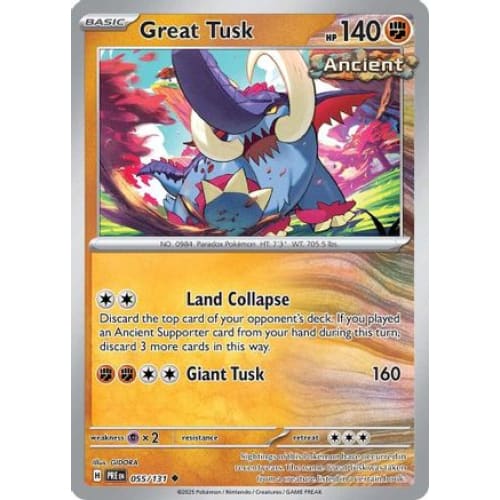 Great Tusk (55) Uncommon - Single