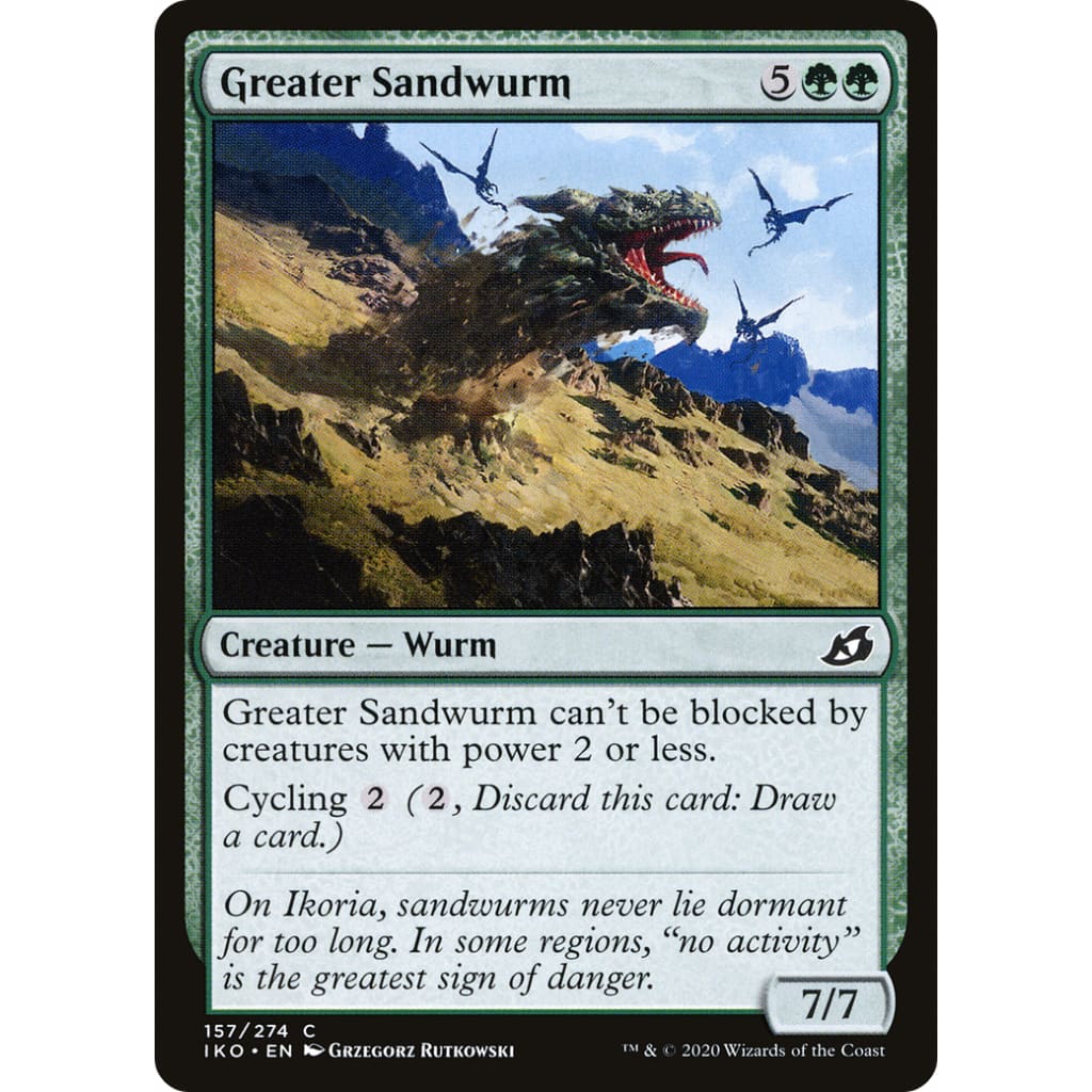 Greater Sandwurm (IKO-157) - Single