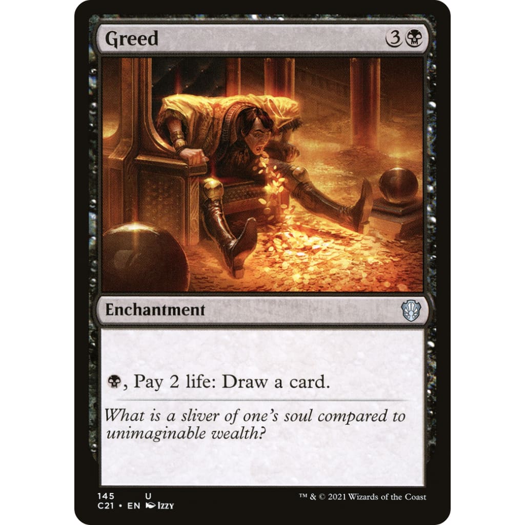 Greed (C21-145) - Single