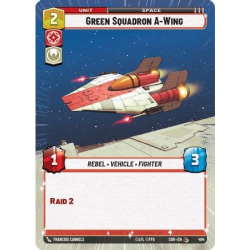 Green Squadron A-Wing (Hyperspace) (404) - Spark