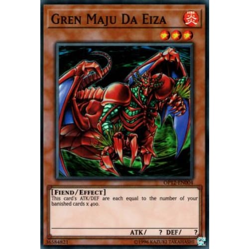 Gren Maju Da Eiza (OP12-EN004) Super Rare Unlimited - Single