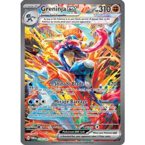 Greninja ex (214) Special Illustration Rare Holofoil