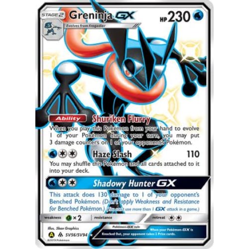 Greninja-GX (SV56/094) Rare Shiny GX Holofoil - Single