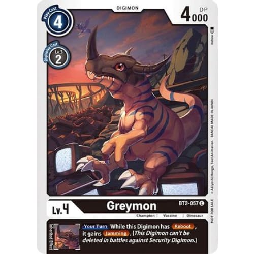 Greymon - BT2-057 (Official Tournament Pack Vol.3) (BT2-057