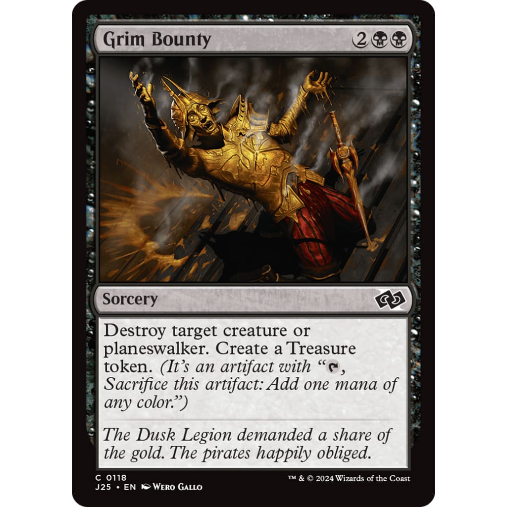 Grim Bounty (J25-118) - Single