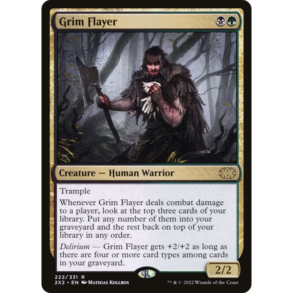 Grim Flayer (2X2-222) Foil - Single