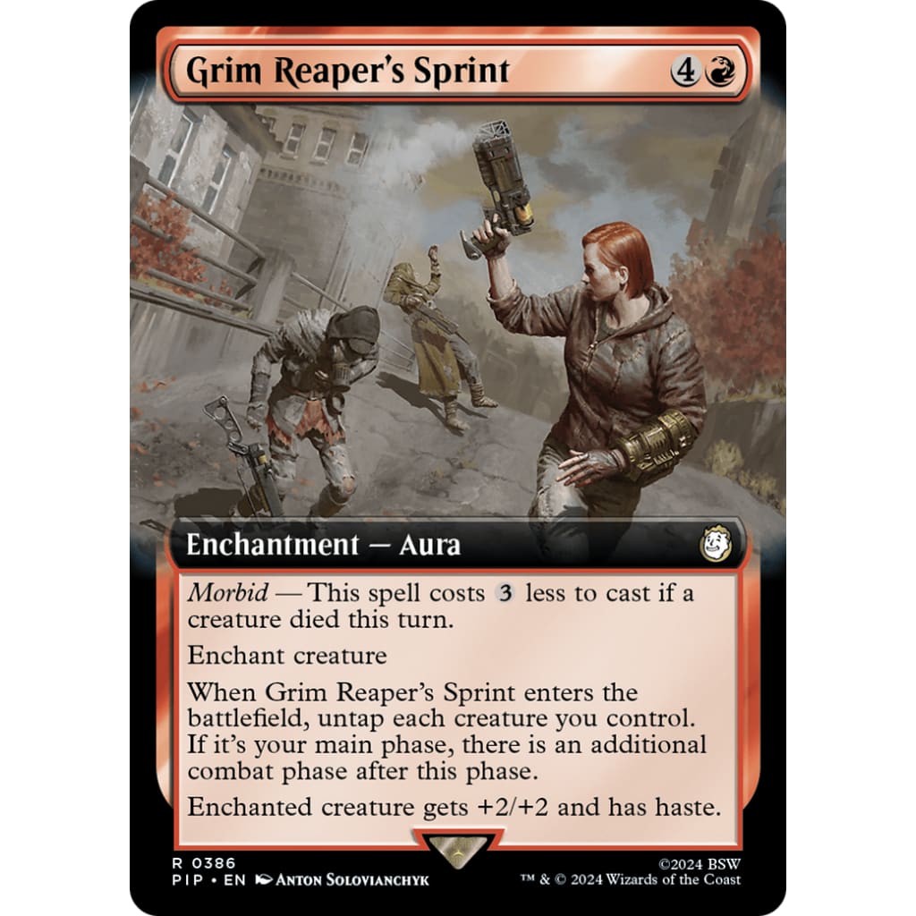 Grim Reaper’s Sprint (PIP-386): (Extended Art) Foil - Single