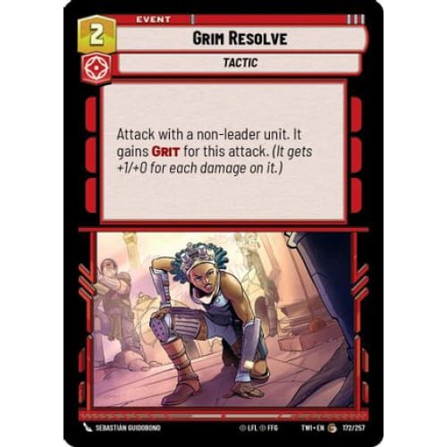 Grim Resolve (172/257) - Single