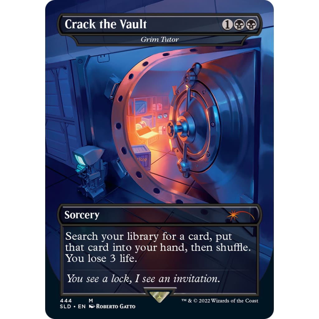 Grim Tutor (SLD-444) (Borderless) - Single