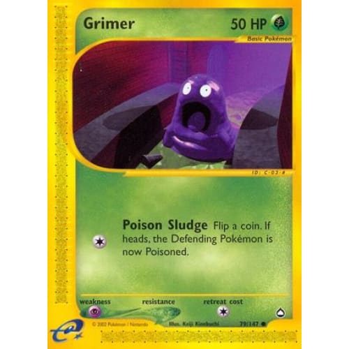 Grimer (079/147) Common Reverse Holofoil - Single