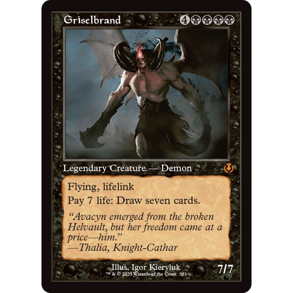 Griselbrand (Retro Frame) (INR-381) - Single