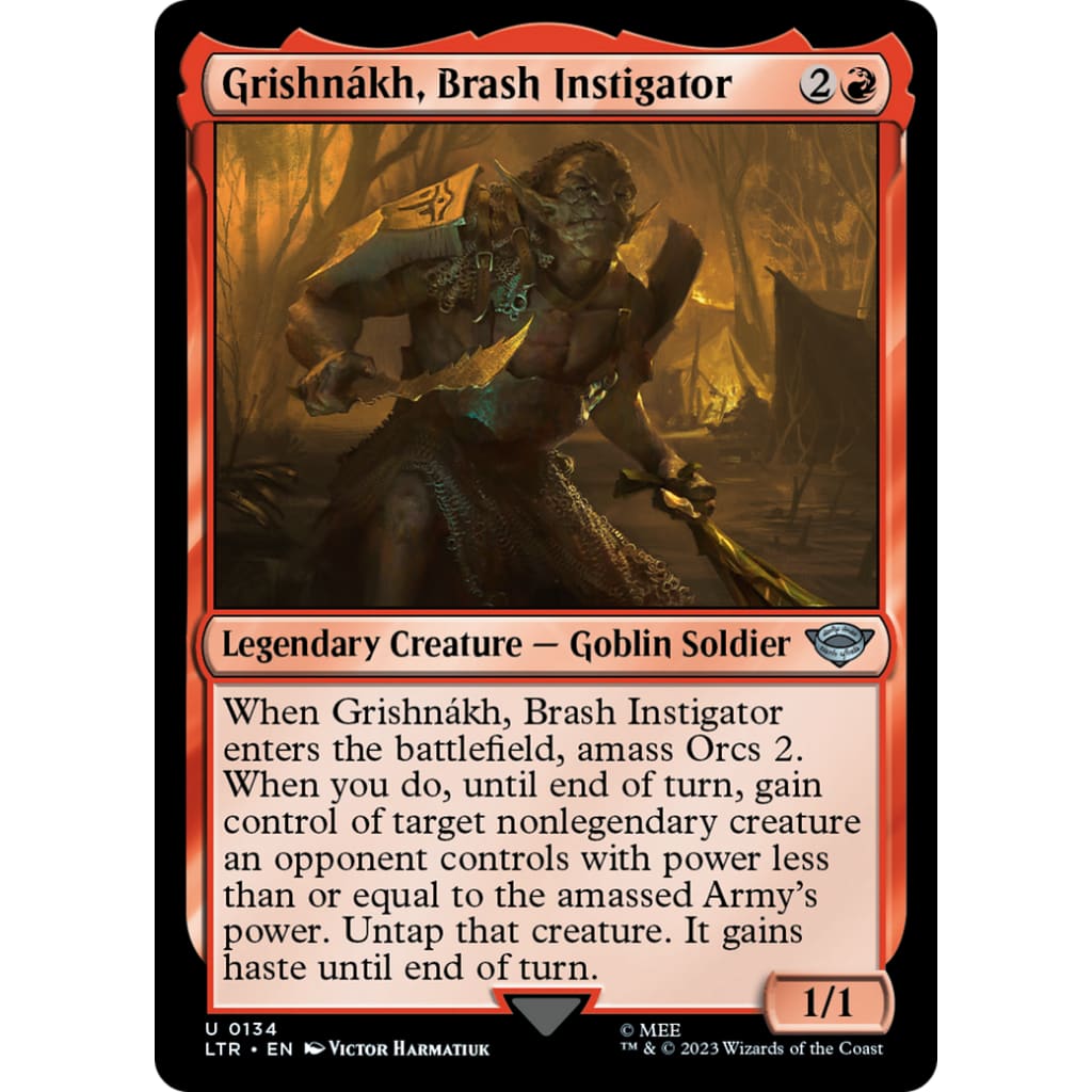 Grishnákh Brash Instigator (LTR-134) Foil - Single