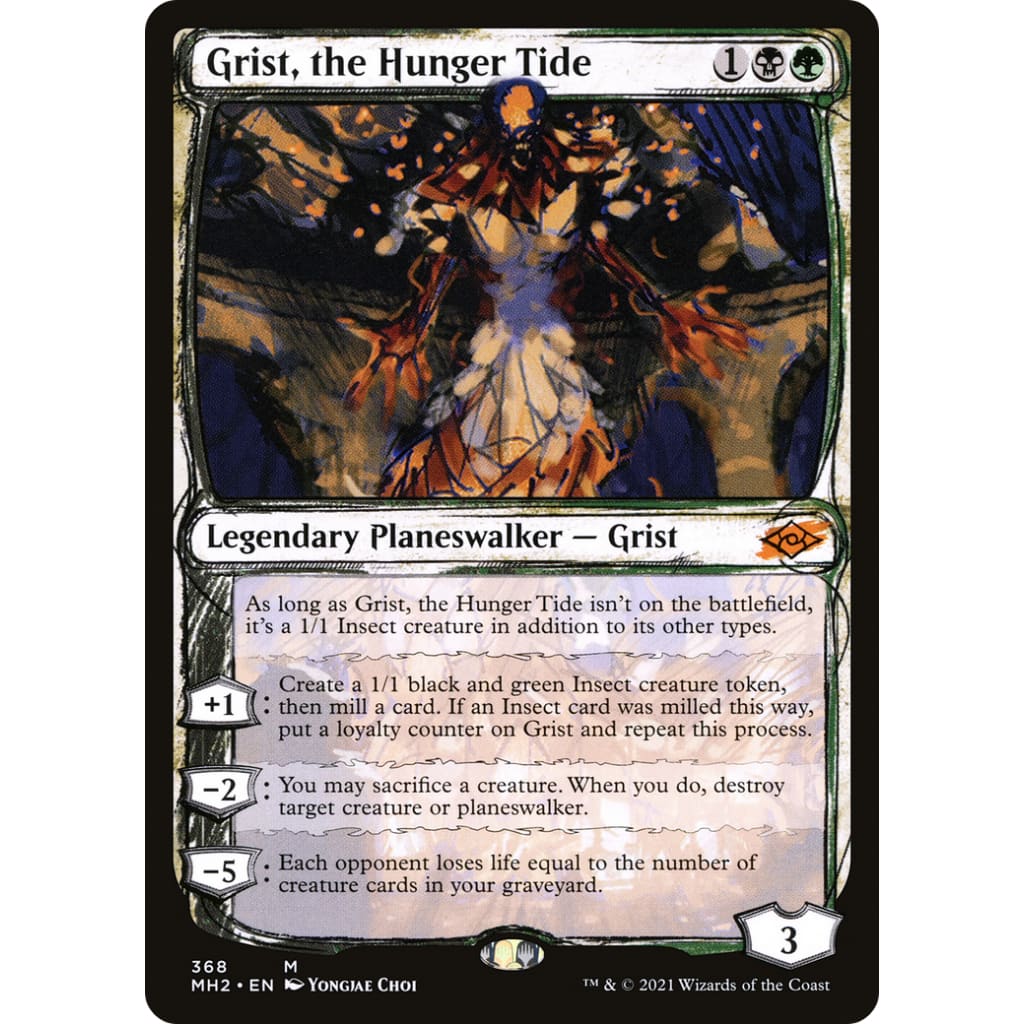 Grist the Hunger Tide (MH2-368): (Showcase) - Single