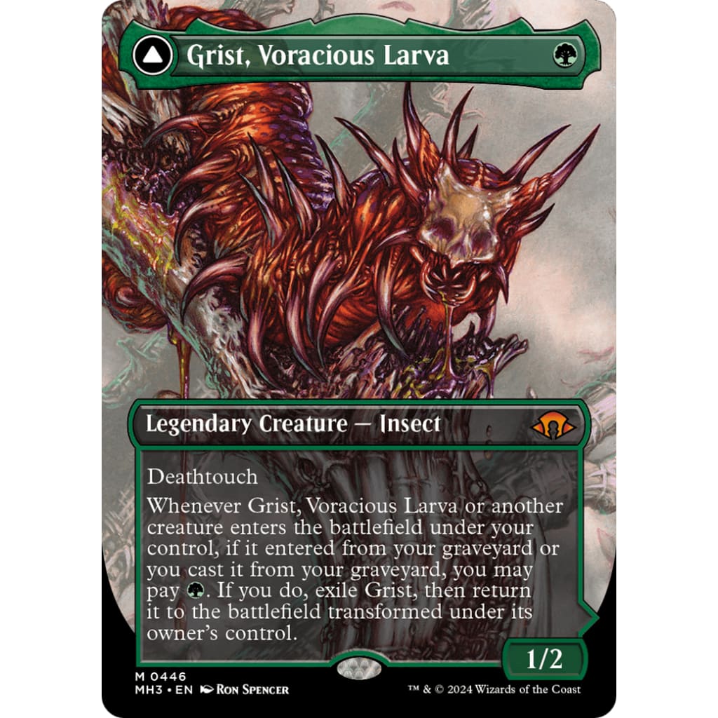 Grist Voracious Larva // the Plague Swarm (MH3-446)