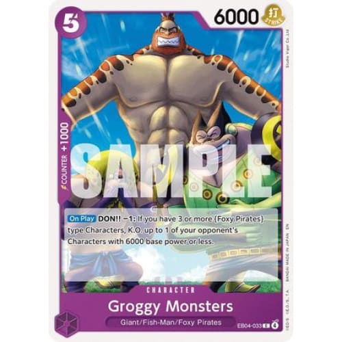 Groggy Monsters EB04-033 C The Azure Sea’s Seven - Single