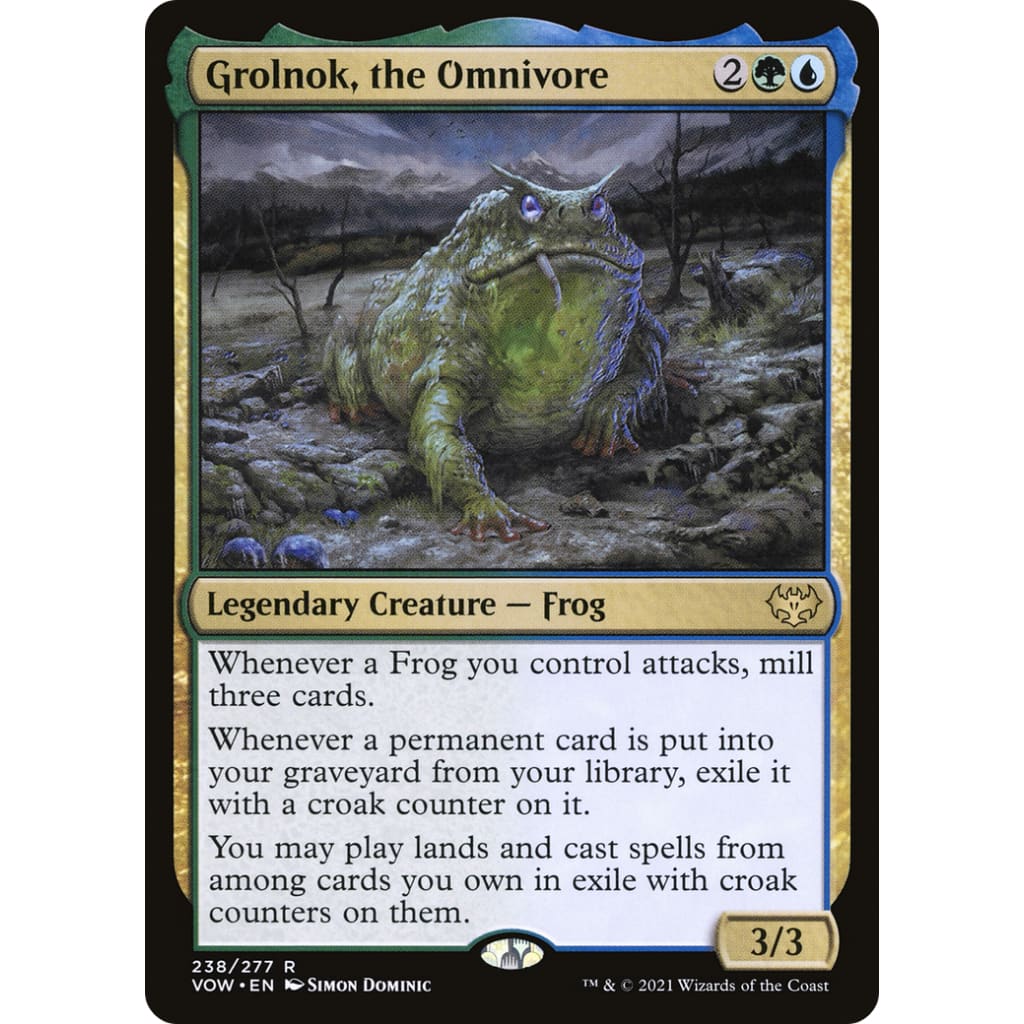 Grolnok the Omnivore (VOW-238) Foil - Single