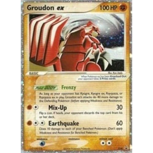 Groudon ex (038/040) Promo Holofoil - Single