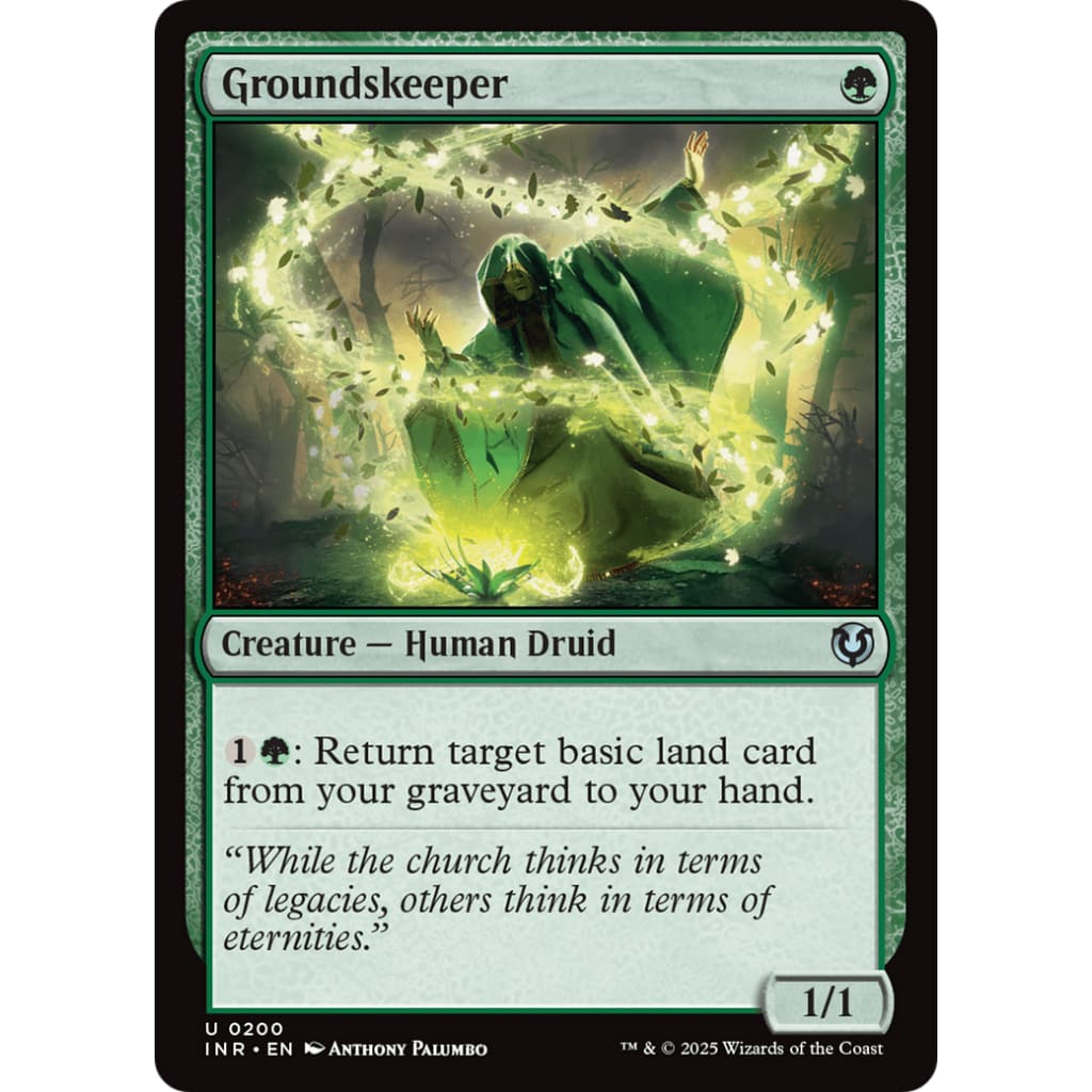 Groundskeeper (INR-200) Foil - Single