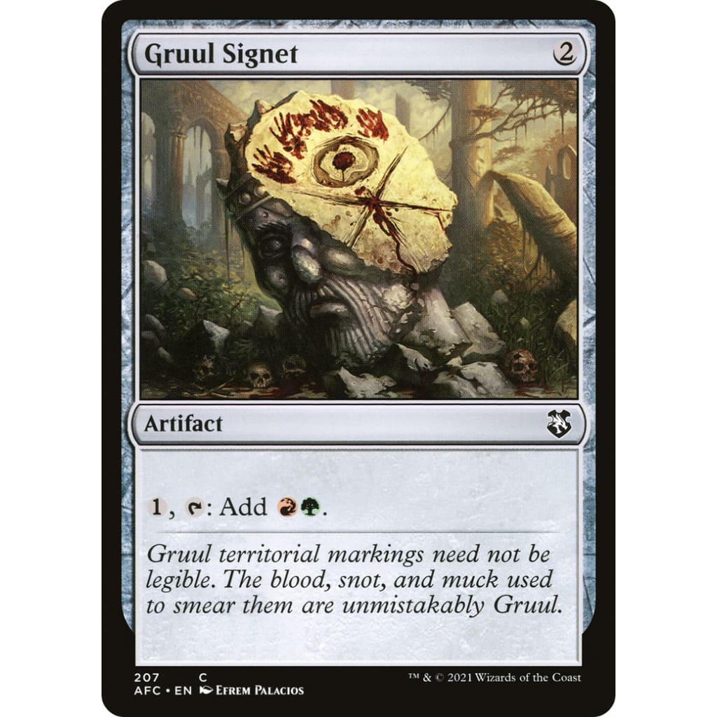 Gruul Signet (AFC-207) - Single