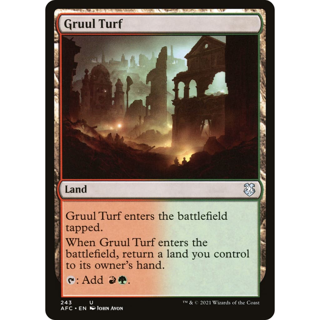 Gruul Turf (AFC-243) - Single