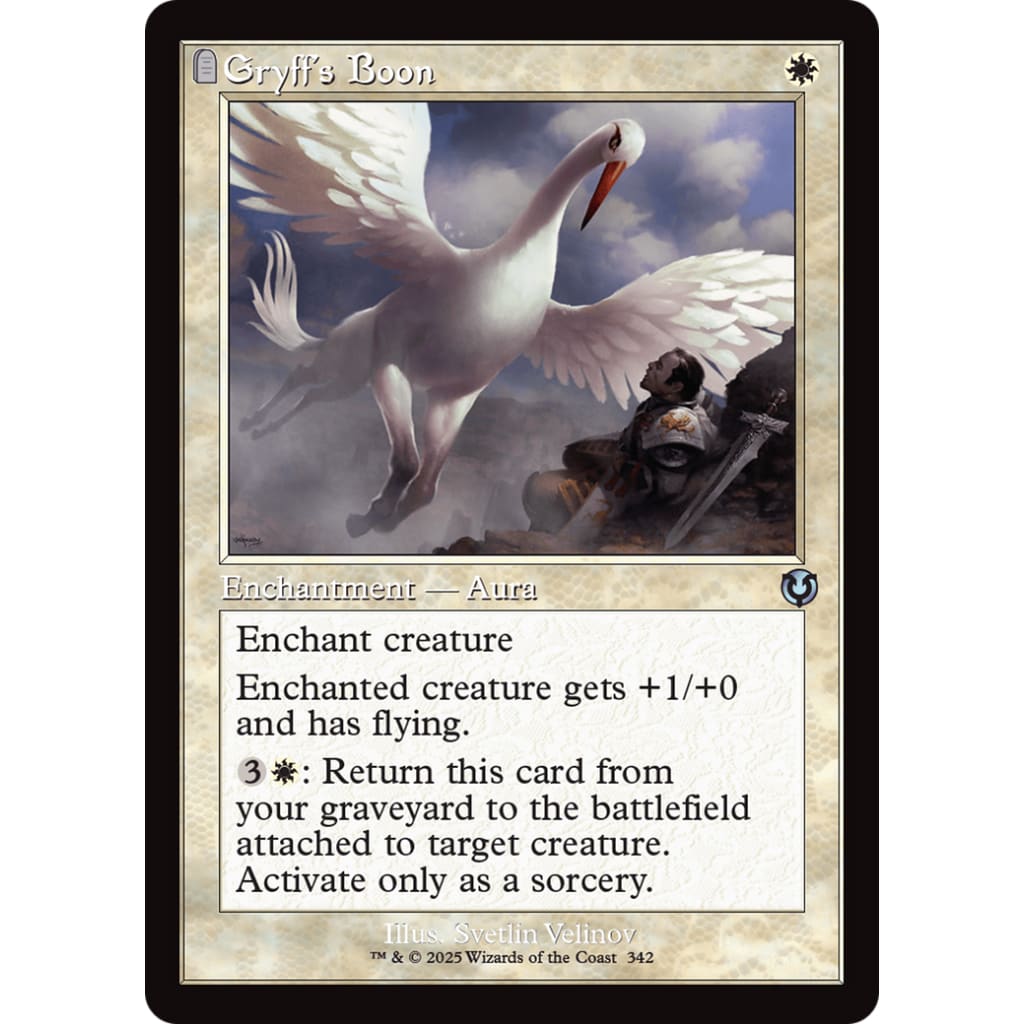 Gryff’s Boon (Retro Frame) (INR-342) - Single