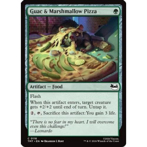 Guac & Marshmallow Pizza (TMT-116) Foil - Single