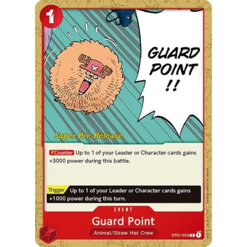 Guard Point ST01-014 C Super Pre-Release Starter Deck 1: