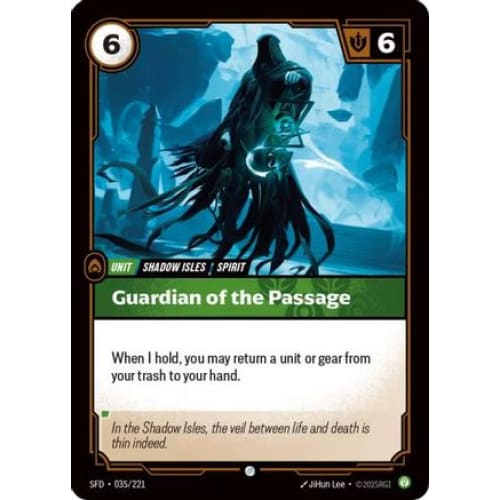 Guardian of the Passage (035/221) - Spiritforged - Single