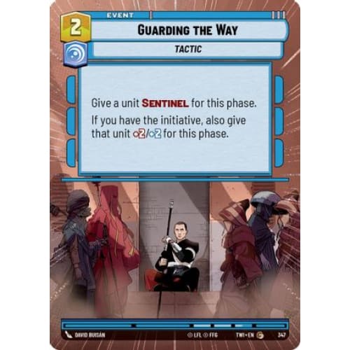 Guarding the Way (Hyperspace) (347) Foil - Single
