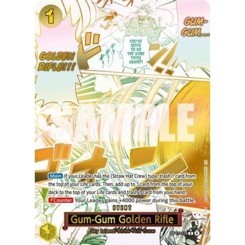 Gum-Gum Golden Rifle (Alternate Art) OP15-116 R Adventure