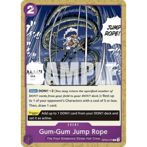 Gum-Gum Jump Rope OP09-079 C Emperors in the New World
