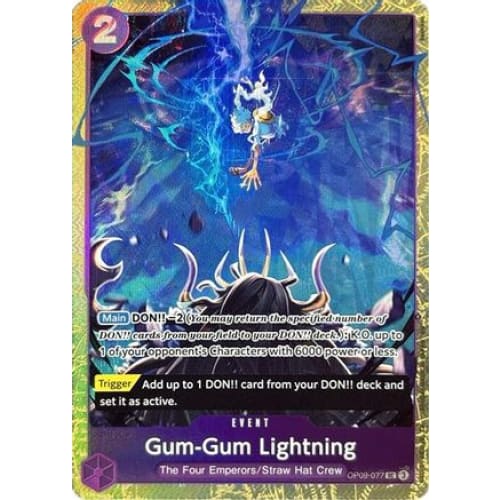 Gum-Gum Lightning (Premium Card Collection -Best Selection