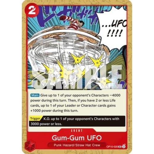 Gum-Gum UFO OP10-020 UC Royal Blood - Single