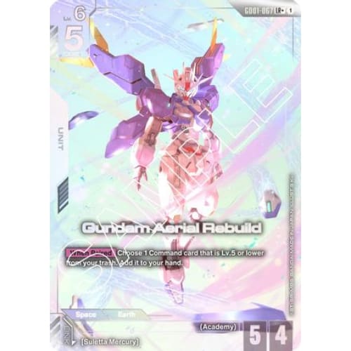 Gundam Aerial Rebuild (LR+) (GD01-067) - Newtype Rising