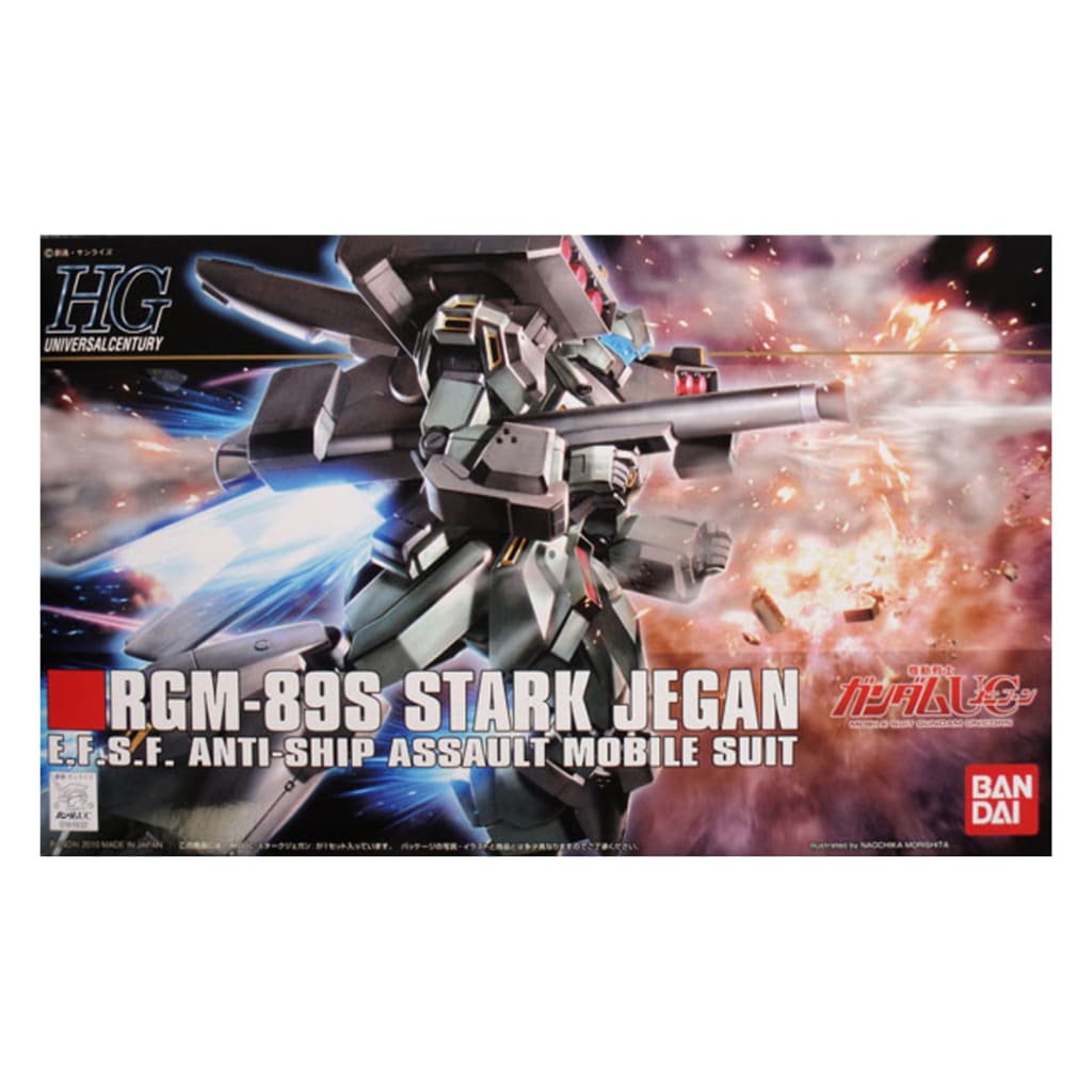 Gundam HGUC 104 RGM-89S STARK JEGAN 1/144 Scale Kit Bandai