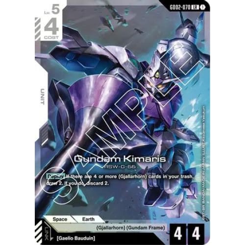 Gundam Kimaris (GD02-070) - Dual Impact Holofoil - Single