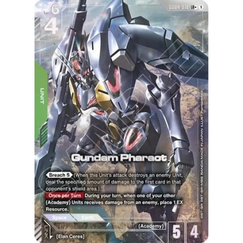 Gundam Pharact (LR+) (GD04-018) - Holofoil - Single