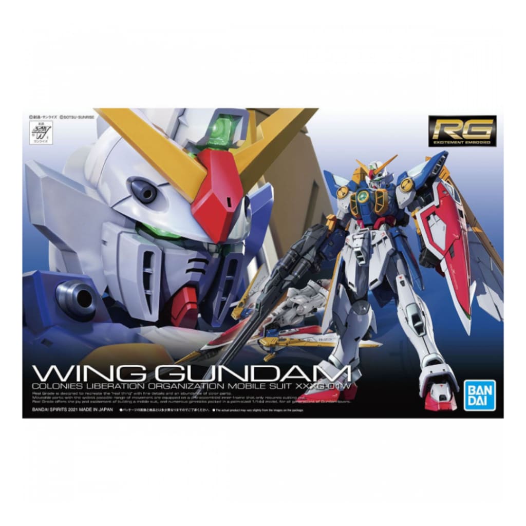 Gundam RG 1/144 XXXG-01W Wing Model Kit - Scale Models