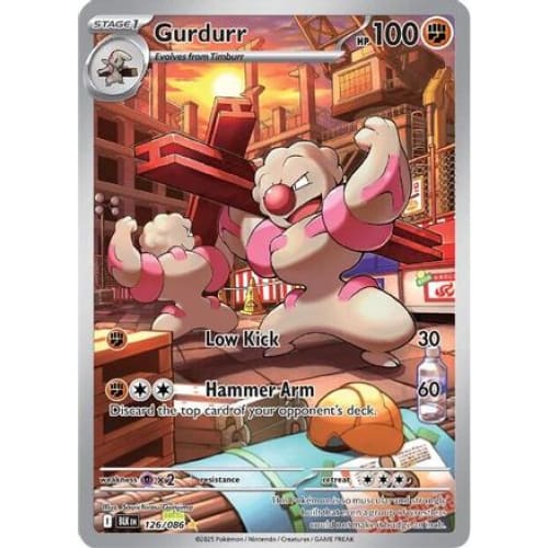 Gurdurr - 126/086 (126) Illustration Rare Holofoil - Single
