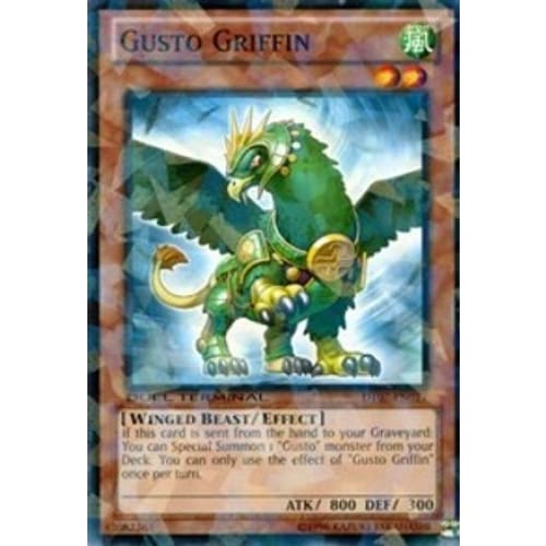 Gusto Griffin (DT07-EN017) Common / Short Print Limited