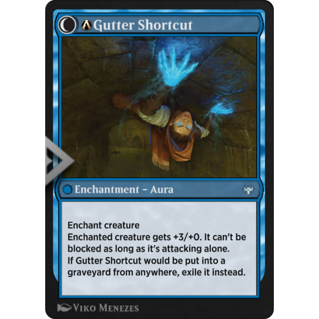 A-Gutter Skulker // Shortcut (VOW-A-62): (Double Faced