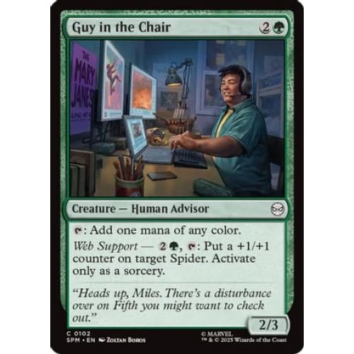 Guy in the Chair (SPM-102) Foil - Single